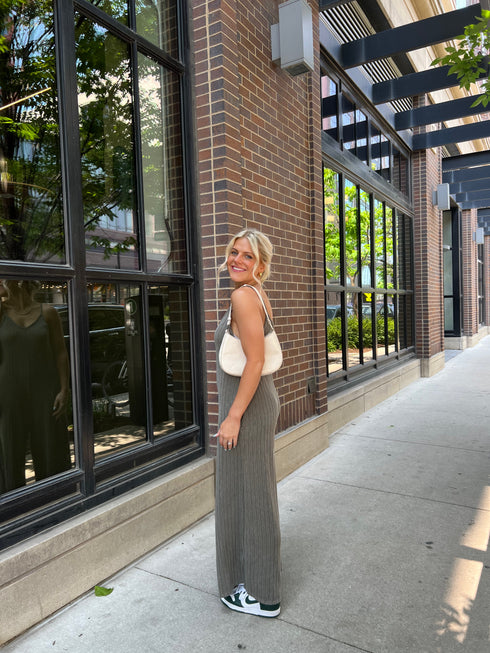 Everyday Ease Ribbed Jumpsuit// Olive *RESTOCKED*